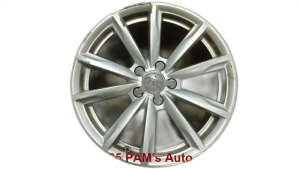2007-2011 Audi A6 Silver 10-Spoke Silver Painted Alloy Wheel (Remanufactured OEM)