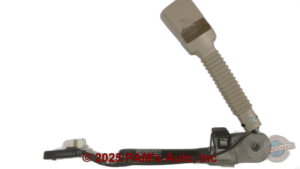 2009-2013 Ford Flex Tan Seat Belt Buckle with Pretensioner - Front, Right (Passenger) (Used OEM)