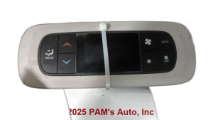 2017-2021 Chrysler Pacifica Roof Mounted Automatic Temperature Control Module - Rear (Used OEM)