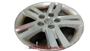 2008-2010 Dodge Grand Caravan Black 17x6.5 10-Spoke Machined Silver Alloy Wheel (Remanufactured OEM)