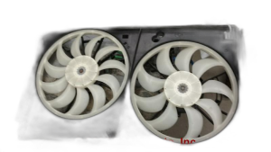 2014-2020 Mitsubishi Outlander Dual Radiator and Condenser Fan Assembly (Used OEM)
