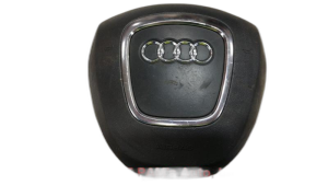 2009-2011 Audi A6 Black Steering Wheel Air Bag - Left (Driver) (Used OEM)