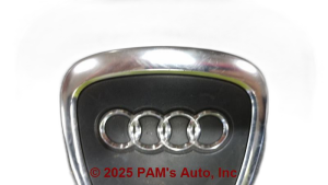 2009-2011 Audi S6 Black Steering Wheel Air Bag - Left (Driver) (Used OEM)