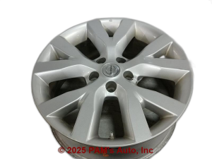 2011-2014 Nissan Murano Silver 18x7.5 5-Y-Spoke Alloy Wheel (Used OEM)