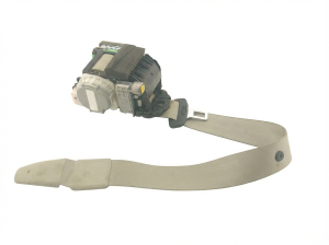2009-2016 Audi A4 Tan Seat Belt Retractor with Pretensioner - Front (Used OEM)