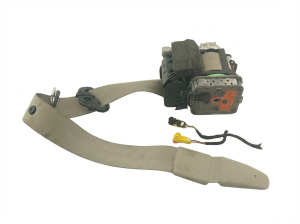 2009-2016 Audi A4 Black Seat Belt Retractor with Pretensioner - Front, Left (Driver) (Used OEM)