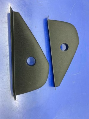 2018-2024 Lincoln Navigator Black Dashboard End Cap Trim Panel Set - Front (Used OEM)
