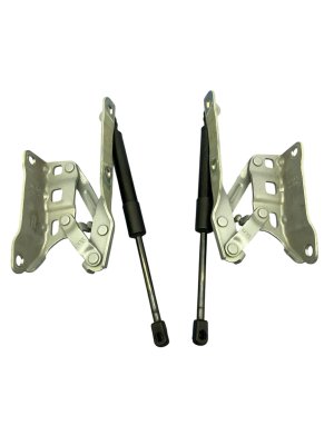 2020-2025 Hyundai Palisade Hood Hinge and Lift Strut Assembly Set - Front, Left (Driver) (Used OEM)