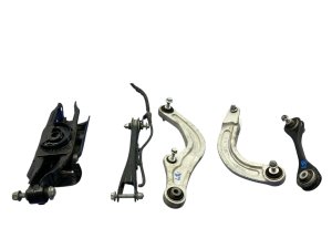 2022-2025 Audi Q4 e-tron Upper and Lower Suspension Control Arm Set - Rear, Left (Driver) (Used OEM)