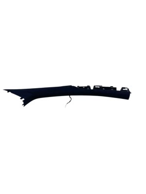  Tesla Model x Black Alcantara A-Pillar Trim Cover Panel - Front (Used OEM)
