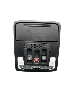 OEM Ebony Overhead Roof Console with Dome Light and Sunroof Controls for 2025-2026 Acura - Front (OEM)