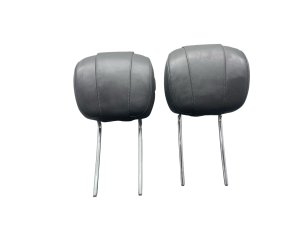  Mercedes-Benz Sclass Gray Seat Leather Headrest Set - Front, Right (Passenger) (Used OEM)