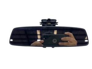 2020-2025 Toyota GR Supra Black Auto-Dimming Interior Rear View Mirror with Garage Opener (Used OEM)