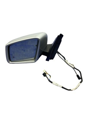 2012-2015 Mercedes-Benz ML350 Iridium (Silver) Power Folding Door/Side View Mirror with Camera and Memory - Front, Left (Driver) (Used OEM)