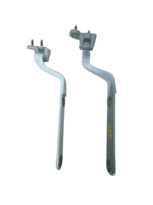 2022-2026 BMW M4 White Trunk Deck Lid Hinge Set - Rear, Left (Driver) (Used OEM)