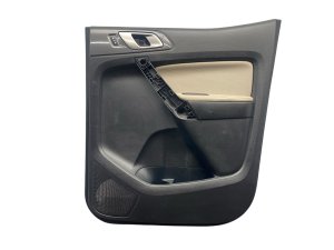 2019-2023 Ford Ranger Tan Leather Door Interior Trim Panel - Rear, Right (Passenger) (Used OEM)