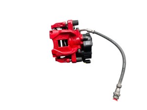 2021-2025 Ford Mustang Mach-E Red Brembo Disc Brake Caliper - Rear, Right (Passenger) (Used OEM)