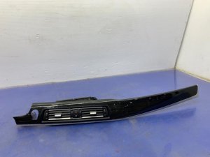 2011-2016 BMW 528i Black Dashboard Trim Panel with A/C Heater Vents (Used OEM)