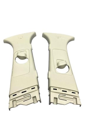 2020-2025 Kia Telluride Gray Upper B-Pillar Trim Cover Set (Used OEM)