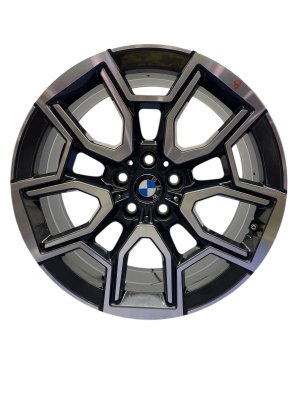 2024-2025 BMW X2 19x8 5-Spoke Machined Dark Charcoal Alloy Wheel (Used OEM)