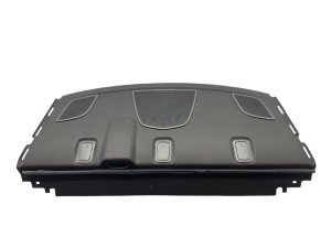 2020-2025 Cadillac CT4 Jet Black Deck Cargo Shelf Package Tray Speaker Grille Trim Panel - Rear (Used OEM)