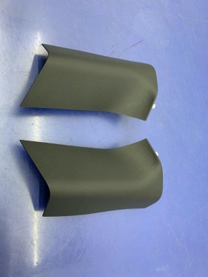 2022-2025 Toyota GR86 Black Upper C-Pillar Interior Trim Panel Set - Rear (Used OEM)