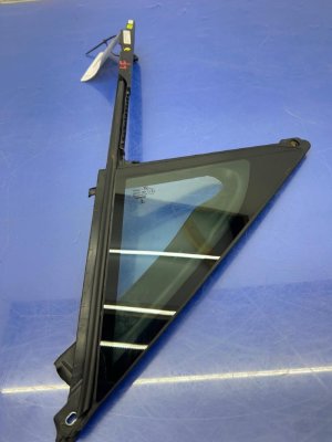 2017-2025 Porsche Panamera Door Small Window Glass - Front, Left (Driver) (Used OEM)