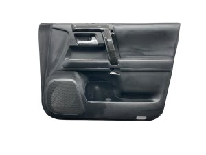 2018-2020 Toyota 4Runner Black Door Interior Trim Panel - Front, Right (Passenger) (Used OEM)