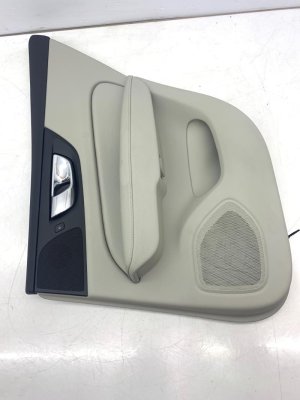 2019-2022 Volvo V60 Tan Door Interior Trim Panel - Rear, Right (Passenger) (Used OEM)