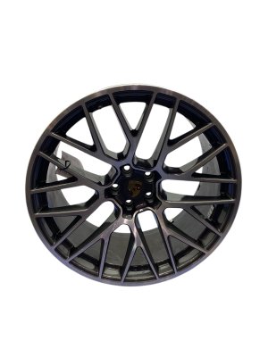 2019-2021 Porsche Macan Gray 21x10 20 Y-Spoke Machined Gray Alloy Wheel (Used OEM)