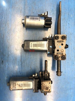 2012-2015 Mercedes-Benz ML350 Seat Track and Recline Adjustment Motor Set - Front (Used OEM)