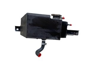 2009-2024 Nissan GT-R Silver Aluminum Coolant Overflow Expansion Tank Reservoir (Used OEM)