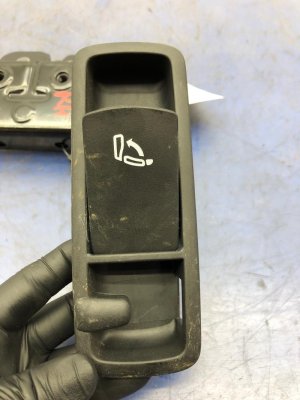 2010-2017 Audi S5 Convertible Seat Latch Lock with Cable and Handle - Rear, Right (Passenger) (Used OEM)