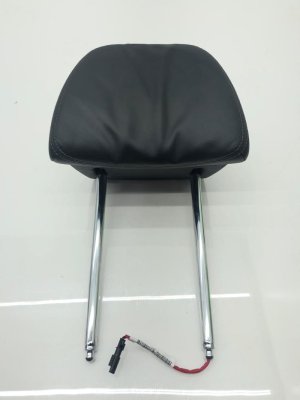 2016-2019 BMW 740i Black Seat Comfort Headrest - Front, Left (Driver) (Used OEM)