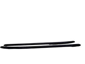 2015-2025 Porsche Macan Black Roof Rack Rail Set for Panoramic Sunroof (Used OEM)