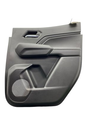 2023-2025 GMC Canyon Black Door Interior Trim Panel - Rear, Right (Passenger) (Used OEM)