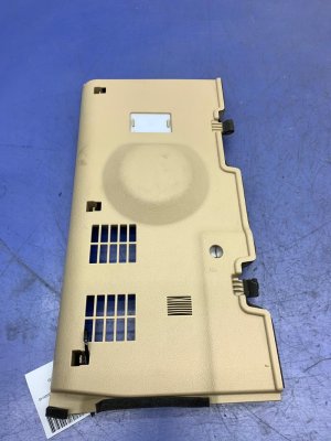 2017-2019 Genesis G80 Beige Lower Dashboard Under Cover Trim Panel (Used OEM)