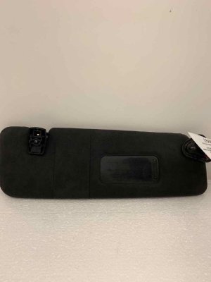 2012-2019 BMW 650i Black Illuminated Sun Visor with Mirror - Front, Right (Passenger) (Used OEM)