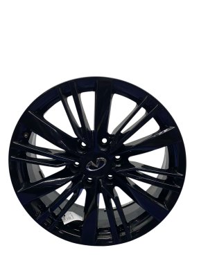 2018-2024 INFINITI QX80 Black 20x8 18-Spoke Silver Alloy Wheel (Used OEM)