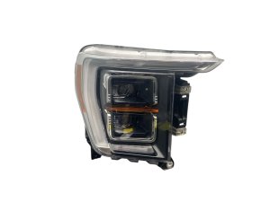 2021-2023 Ford F-150 Black LED Projector Headlight Assembly - Front, Right (Passenger) (Used OEM)