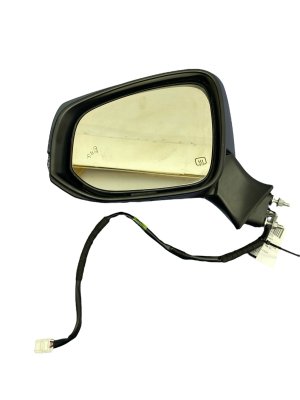 2024-2025 Toyota Grand Highlander Blue Manual Folding Door/Side View Mirror - Front, Left (Driver) (Used OEM)