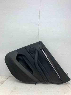 2016-2022 BMW X1 Black Door Interior Trim Panel - Rear, Right (Passenger) (Used OEM)
