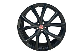 2020-2021 Jaguar F-Pace Black 22x10 5 V-Spoke Alloy Rear Wheel (Used OEM)