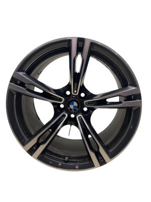 2018-2023 BMW M5 Black 19x9.5 5-Spoke Dark Gray Alloy Wheel (Used OEM)
