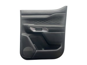2024-2025 Ford Ranger Ebony (Black) Door Interior Trim Panel - Rear, Right (Passenger) (Used OEM)