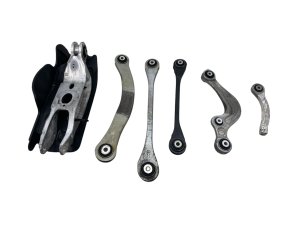 2017-2025 Audi Q7 Upper and Lower Suspension Control Arm Set - Rear, Left (Driver) (Used OEM)