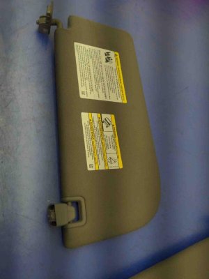 2016-2018 Lincoln MKX Sun Visor Set - Front, Left (Driver) (Used OEM)