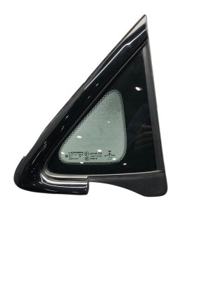 2017-2026 Chrysler Pacifica Door Vent Glass Window Panel Assembly - Front, Left (Driver) (Used OEM)