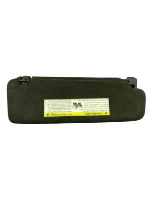 2015-2018 Porsche Cayenne Black Illuminated Dual Sun Visor - Front, Left (Driver) (Used OEM)