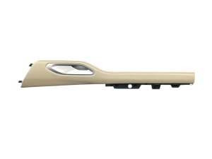 2024-2025 Lincoln Nautilus Tan Floor Center Console Upper Trim Panel - Front, Right (Passenger) (Used OEM)